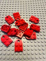 Lego 10x Platten 3x2 (3176) rot