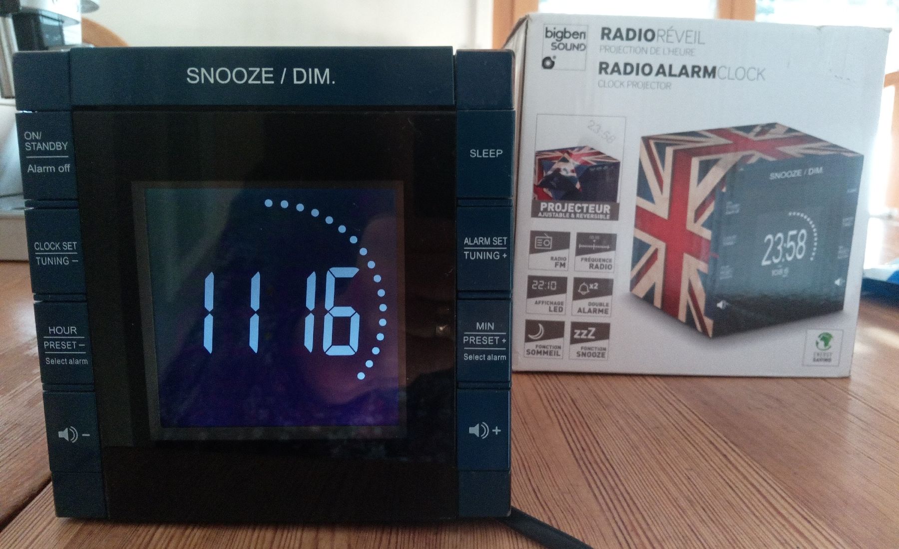 Wecker: Radio réveil Bigben RR70 Union Jack – Neu (gemäss Beschreibung) aus Vaulruz von sahra70 1