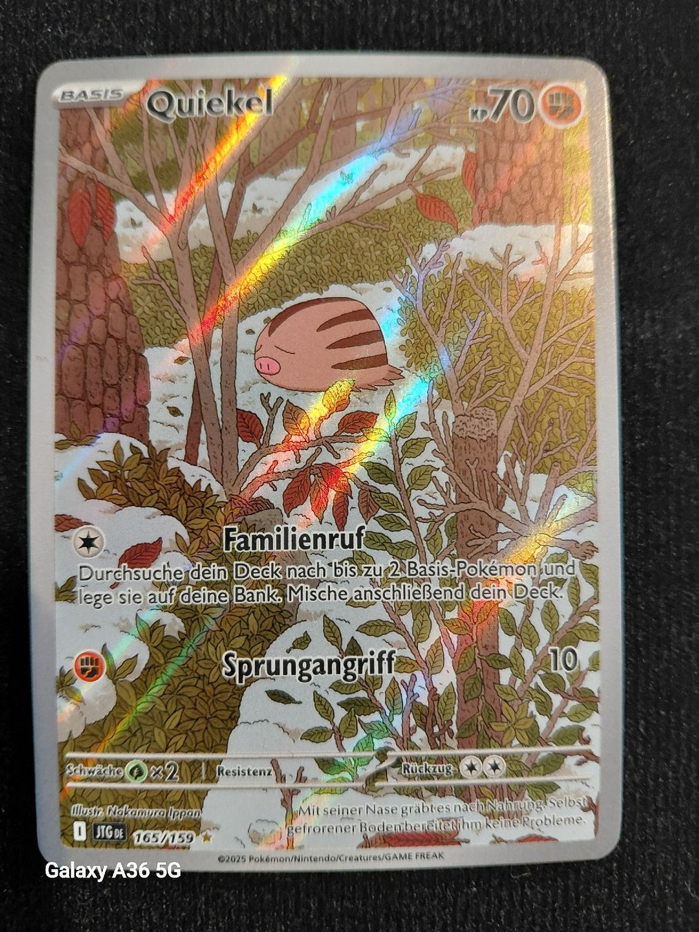 Pokémon Carte collezionabili: Quiekel 165/159 – Nuovo (secondo la descrizione) da Zuchwil venduto da Sam-ler-in