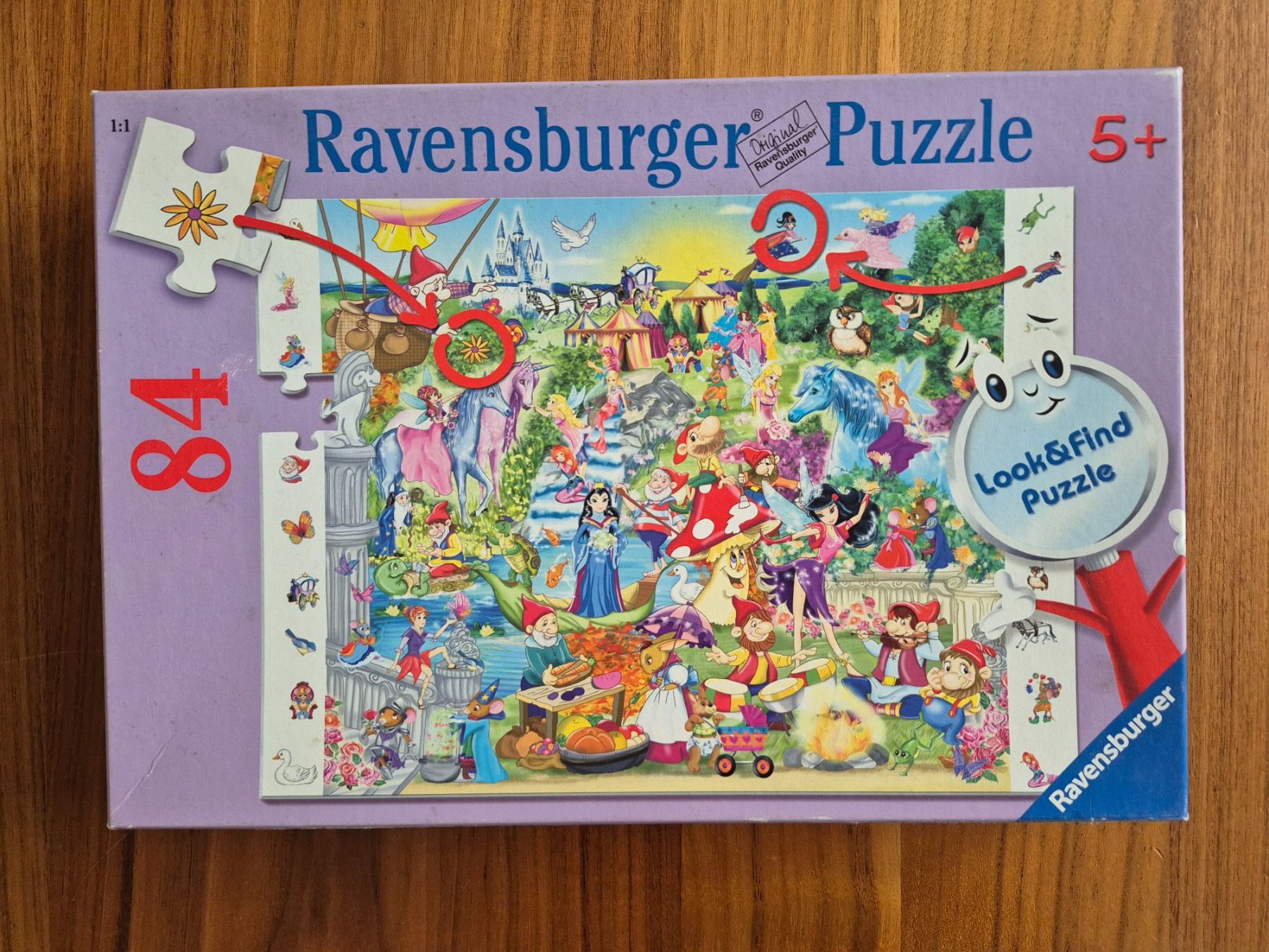 Ravensburger Puzzles: Puzzle Ravensburger 84 Teile – Gebraucht aus Lengnau AG von Mefari
