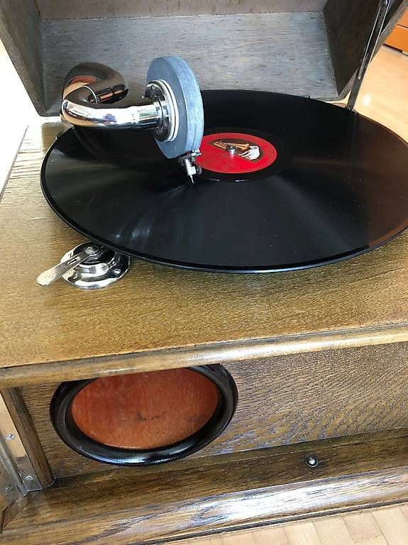 Tourne-disques: Grammophon mit Schellack-Platten – D'occasion à Wädenswil par coconut1289 2