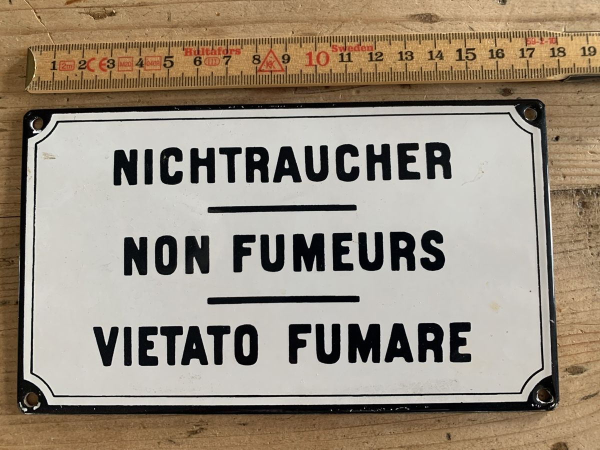 Insegne: Altes Schild – Usato da Thun venduto da xsaraa