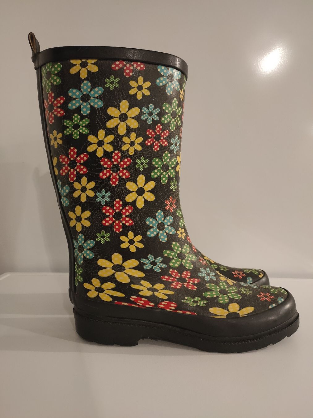 Scarpe da donna: Gummistiefel mit Blumenmuster, Grösse 36 – Usato da Oberwil b. Büren venduto da 3298Oberwil