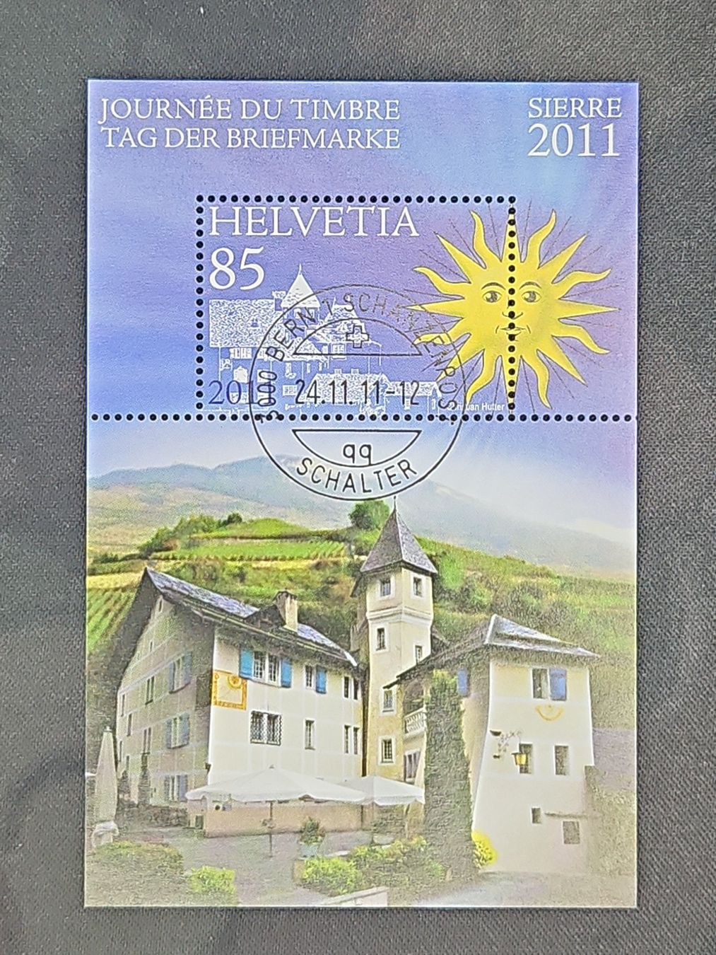 Tutti i francobolli: CL01 Bloc Timbre Suisse 2012 – Usato da Cousset venduto da Patrick_Collections