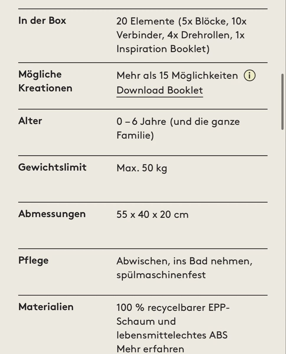 Modu Spielzeuge: Modulbausteine grau gebraucht – Gebraucht aus Sta. Maria V. M. von nad_9l9w 3