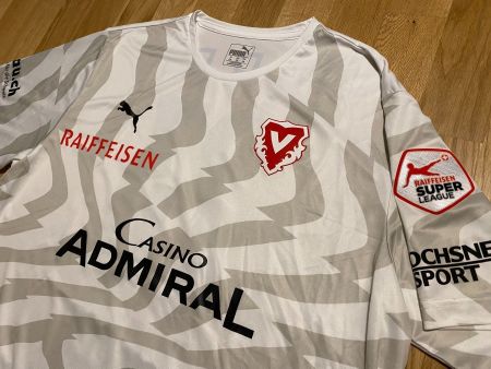 ORIGINAL FC VADUZ # 23 WIESER TRIKOT PUMA LIECHTENSTEIN FCV