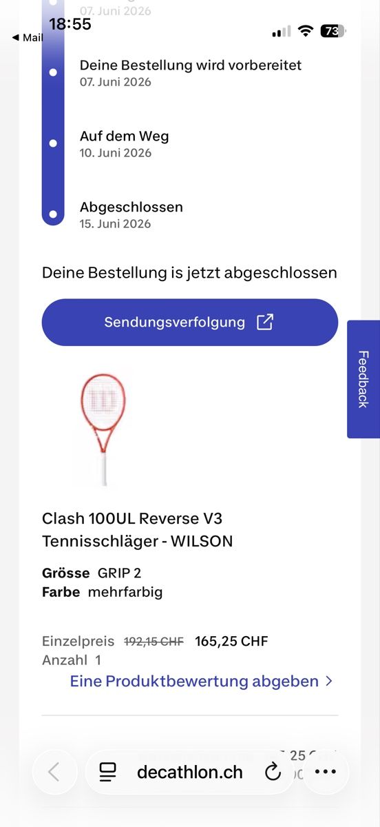 Wilson Schläger: WILSON CLASH V3 100UL (H2) – Neu (gemäss Beschreibung) aus Zürich von Jtee93 4