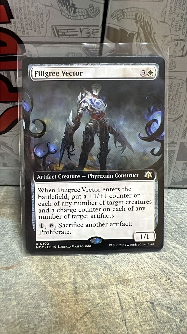 Magic The Gathering Sammelbilder & Trading cards: Filigree Vector Extended – Neu (gemäss Beschreibung) aus Wilen b. Wollerau von GarruksShop