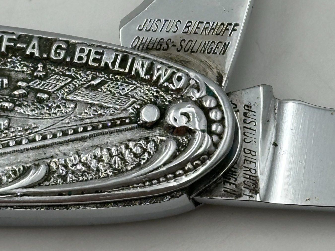 Solingen Taschenmesser: JUSTUS BIERHOFF Solingen Taschenmesser Sackmesser – Gebraucht aus Luzern von Lager6640 1