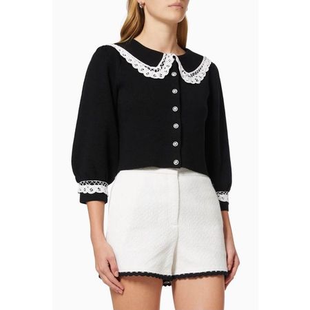 Maje Black Sweater [100%Cotton]
