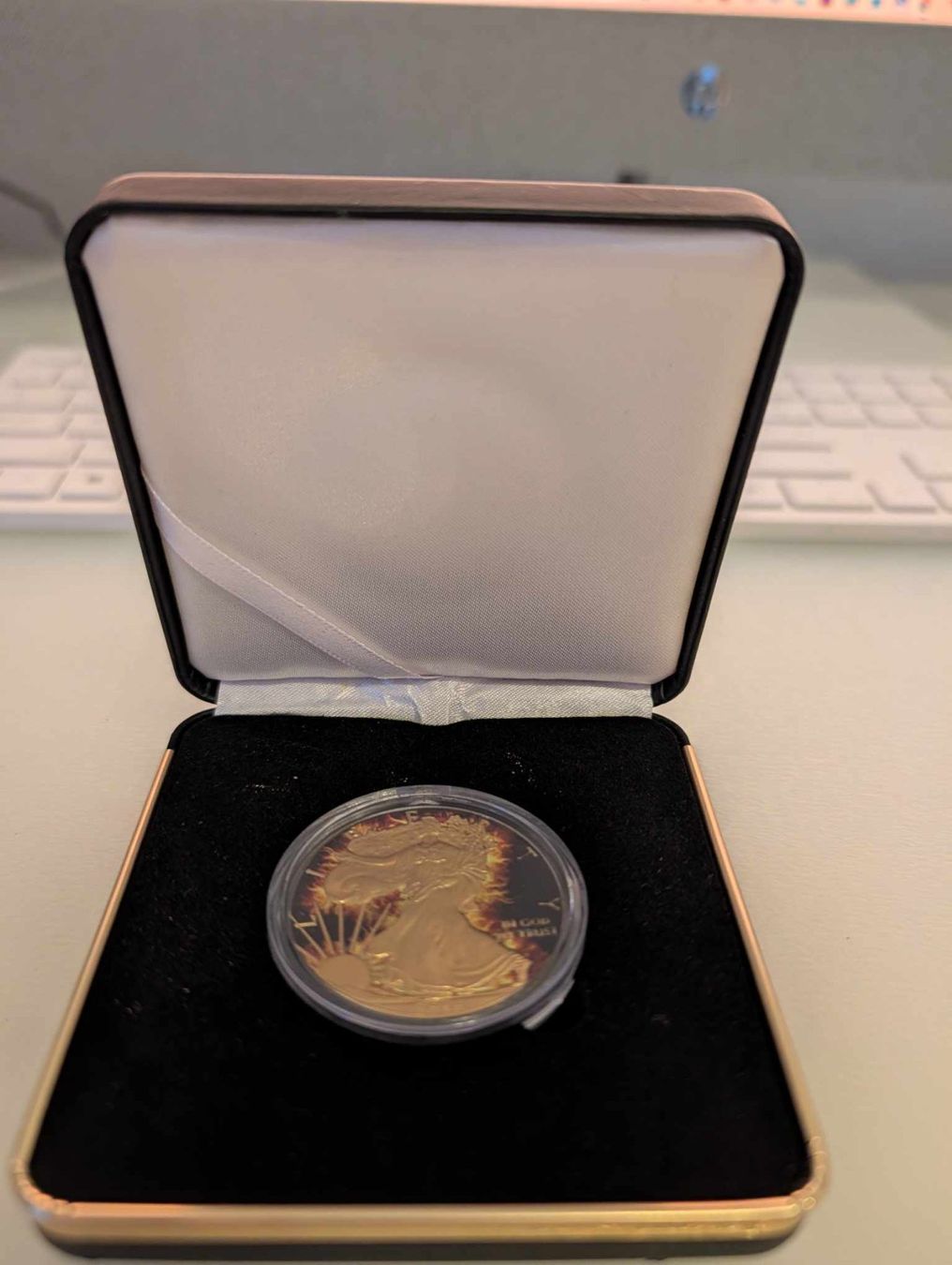 Tutti le monete: Silbermünze 1oz Burning Liberty 2014 – Nuovo (secondo la descrizione) da Höri venduto da Zorro1972 3