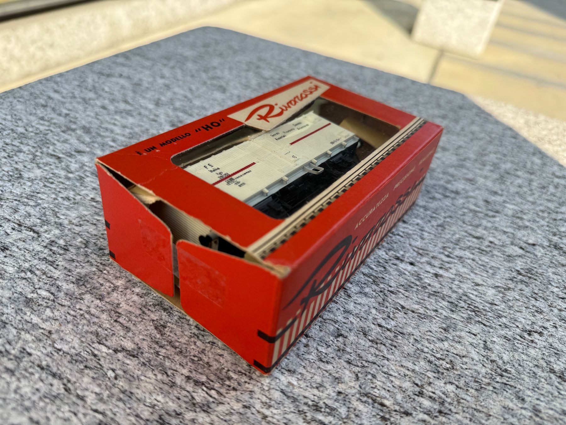 Rivarossi Modellini di ferrovie: Rivarossi H0 Vagone Merci FS – Usato da Chiasso venduto da Carrara-Modellismo 5