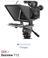 Teleprompter Desview T12 mit Zubehör guter Zustand