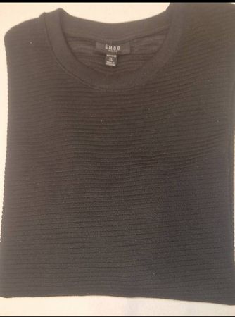 Schwarzer SMOG Herrenpullover Grösse XL Neu Zustand