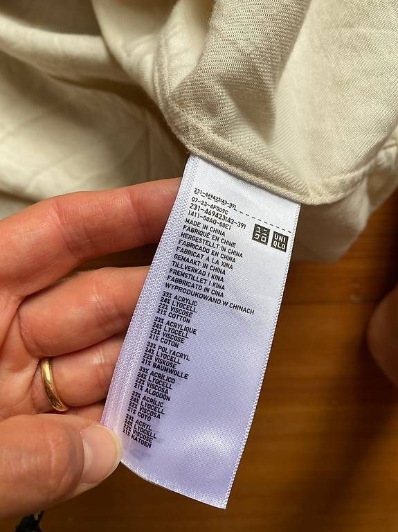 Camicette: Damen-Hemd offwhite – Usato da Aarau venduto da lacrimara 2