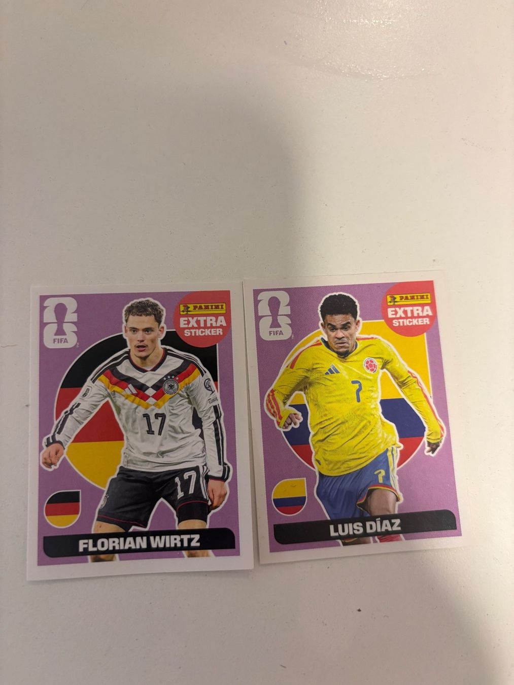 Panini Carte collezionabili: Luis Díaz/Florian Wirtz Panini Extra Sticker – Usato da Thalwil venduto da chr_gjb7