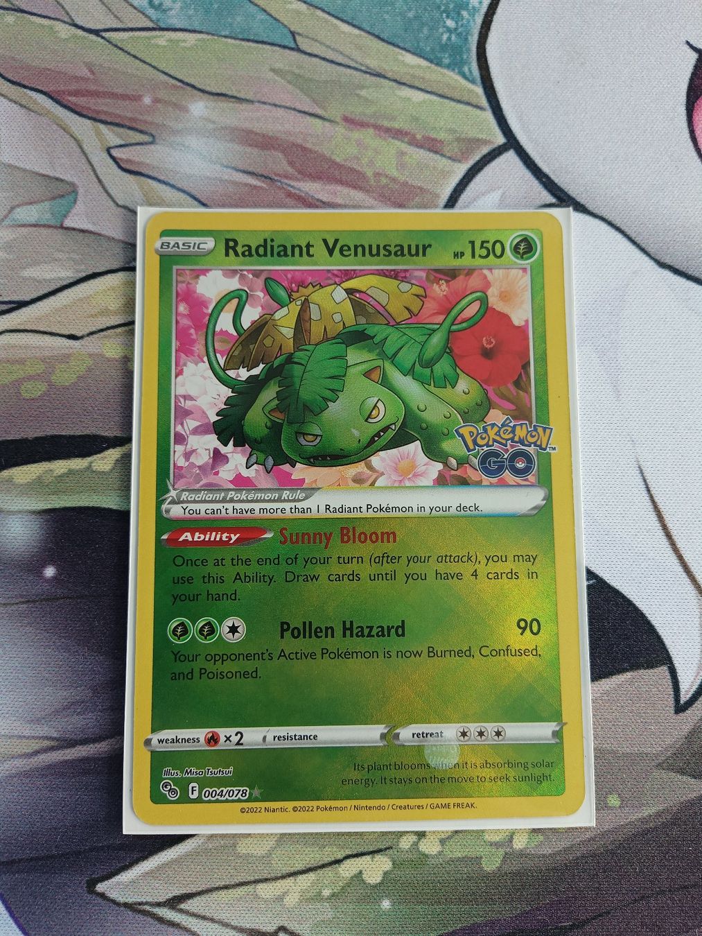 Cartoline: Radiant Venusaur - Pokemon GO – Usato da Altstätten SG venduto da GGsGameshop