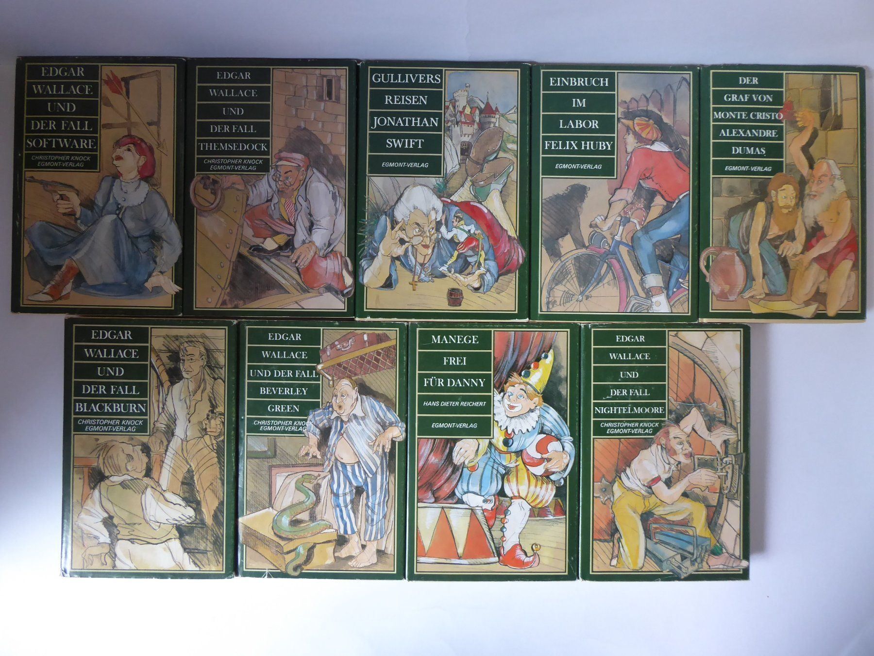 Bücher: 9 Bücher Walt Disney, Egmont, Wallace... – Gebraucht aus Turbenthal von Panau