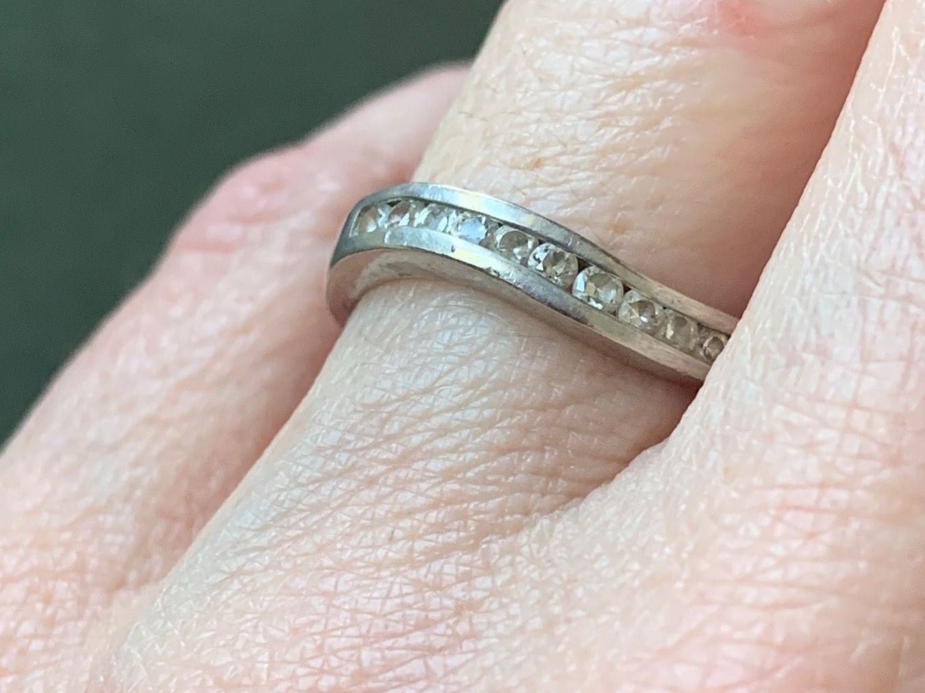 Anelli: silberring swing steinli (55) – Usato da Laufen venduto da Bellebellezza 2