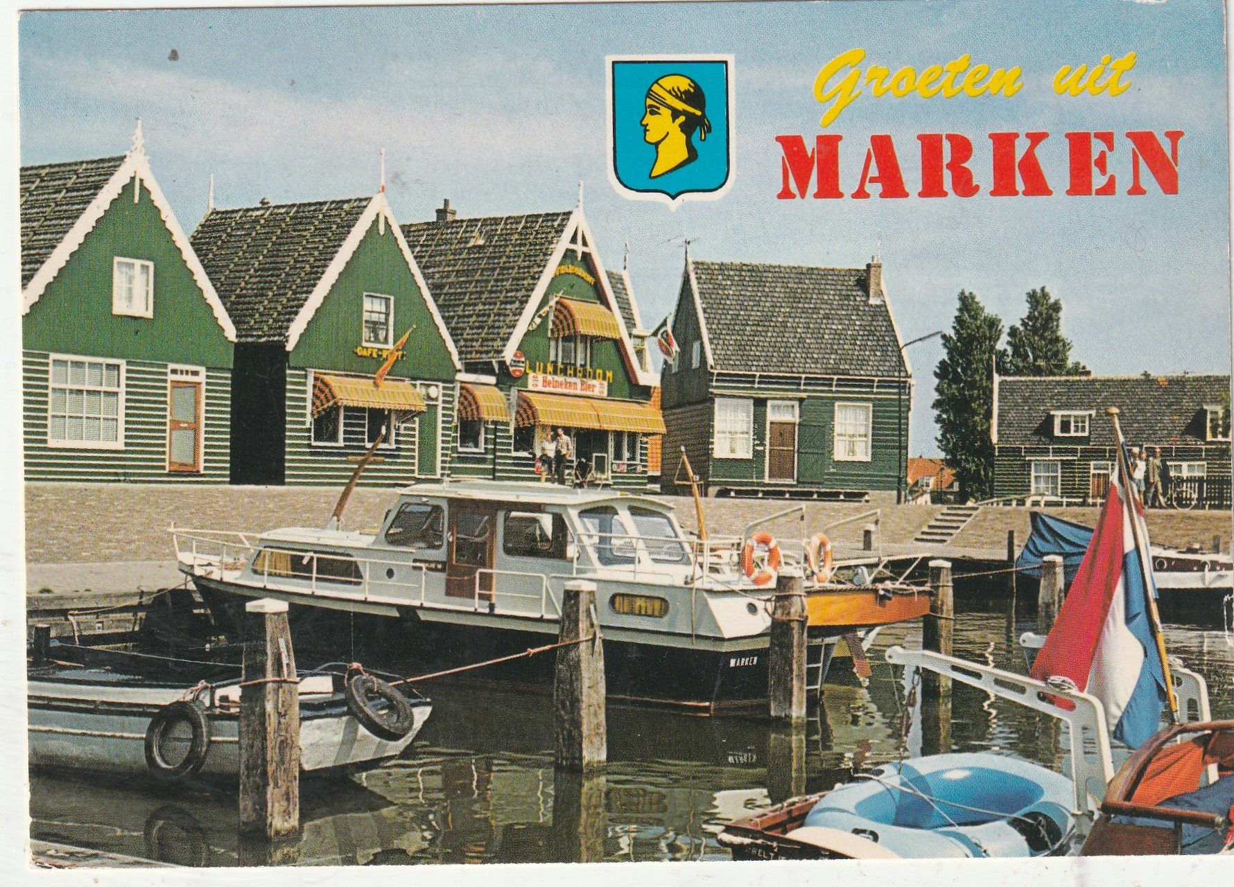 Cartoline postali: Marken Holland – Usato da Lumbrein venduto da made02