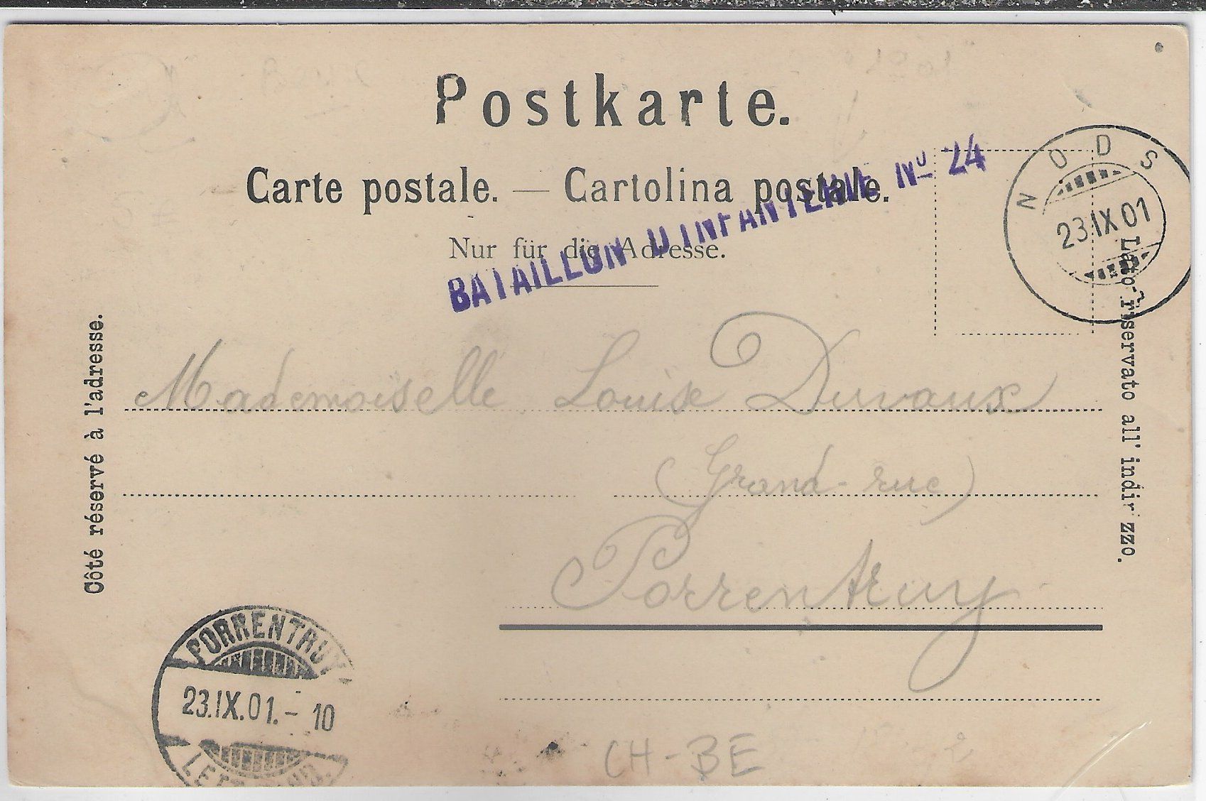 Ansichtskarten: Souvenir de Diesse – Gebraucht aus Ettingen von Kartenplanet 1