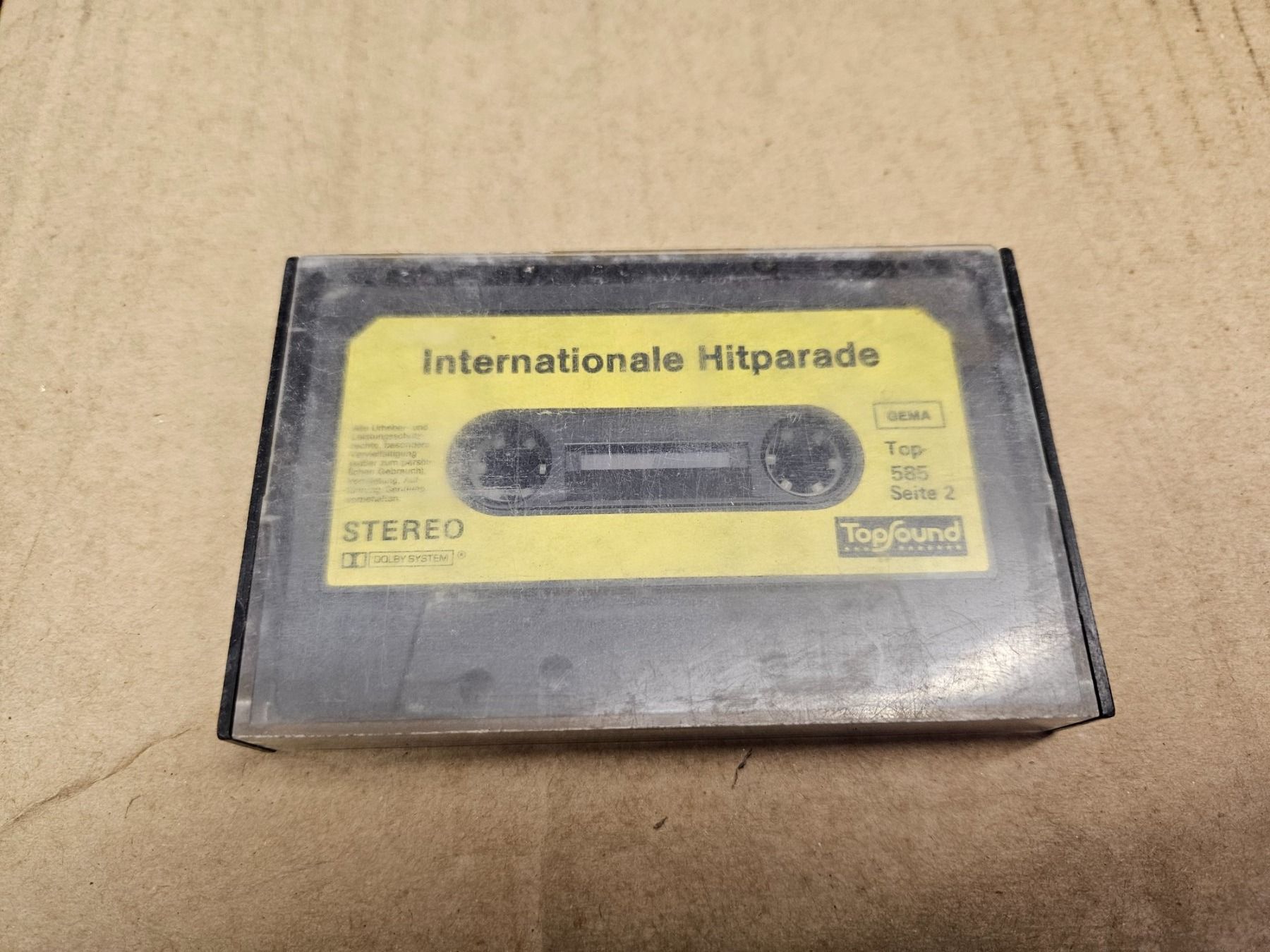 Kompaktkassetten: Musicassetta "Internationale Hitparade" – Gebraucht aus Melano von H-Sara