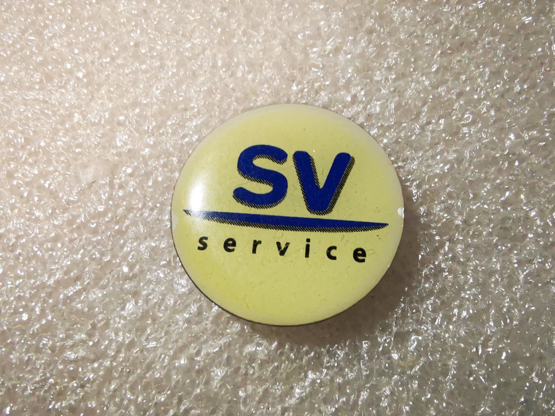 Placchette & Badge: Ansteckpin 6: SV Service – Usato da Oppligen venduto da Pin-Fall-Shop