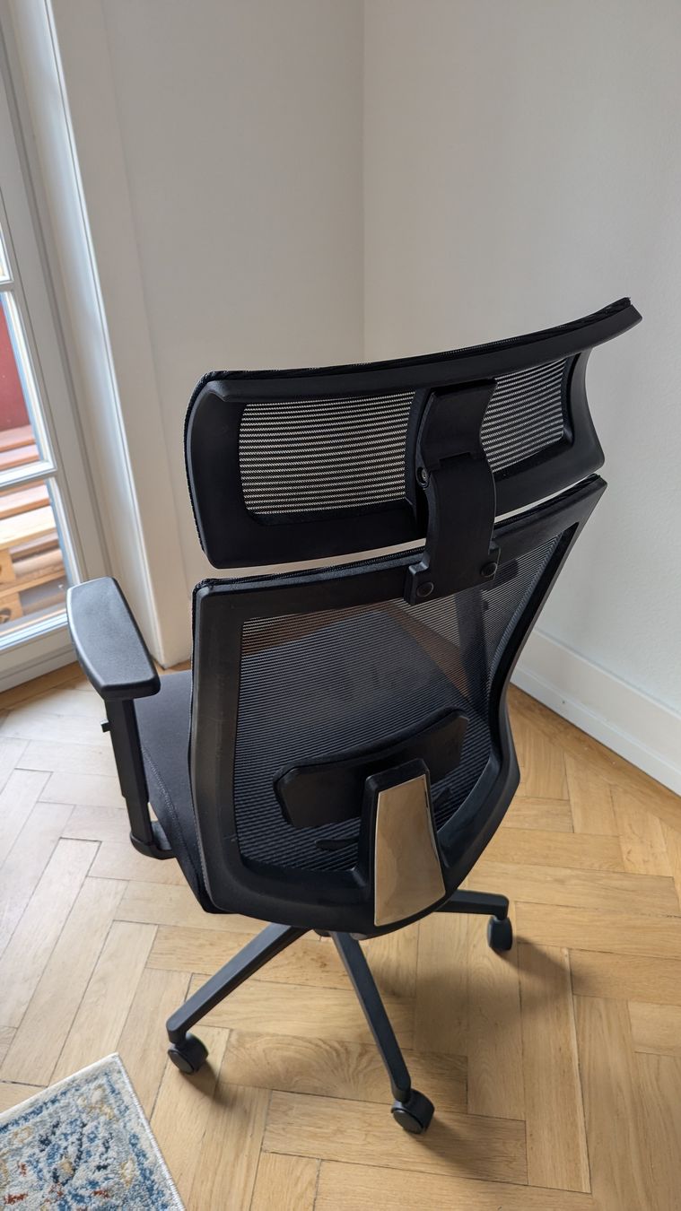 Sedie: Chaise de bureau ergonomique – Usato da Biel/Bienne venduto da StrawGuy 1