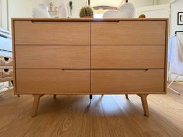 Commode design en bois clair | Light wood designer chest