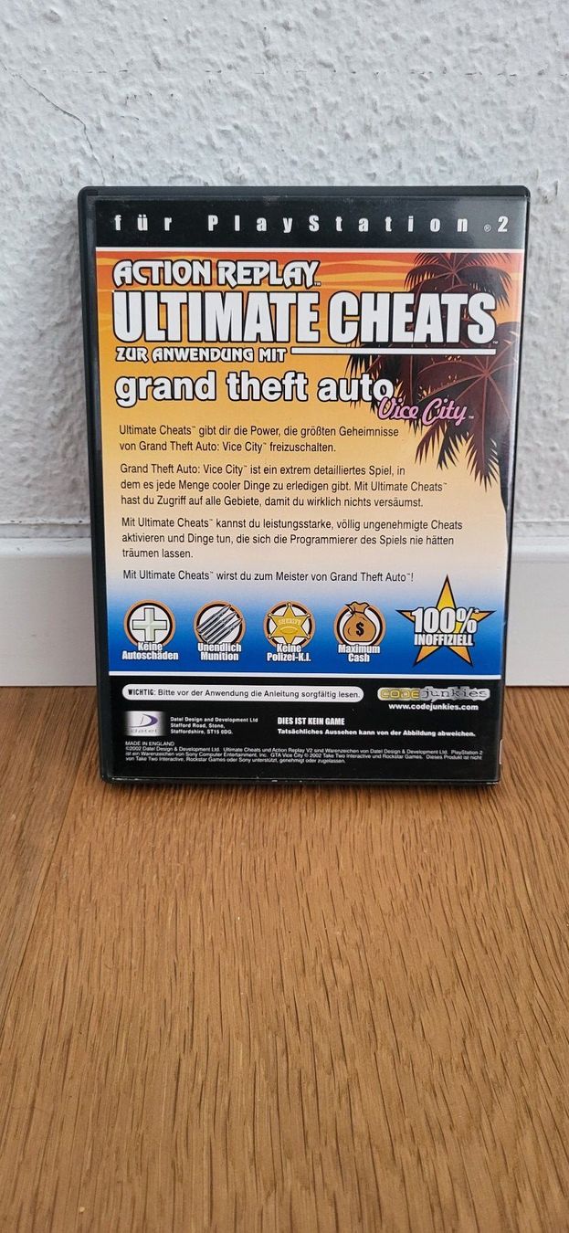 Sony Spiele: PS 2 - Action Replay Ultimate Cheats – Gebraucht aus Münsingen von DigitaleSpielecke 1