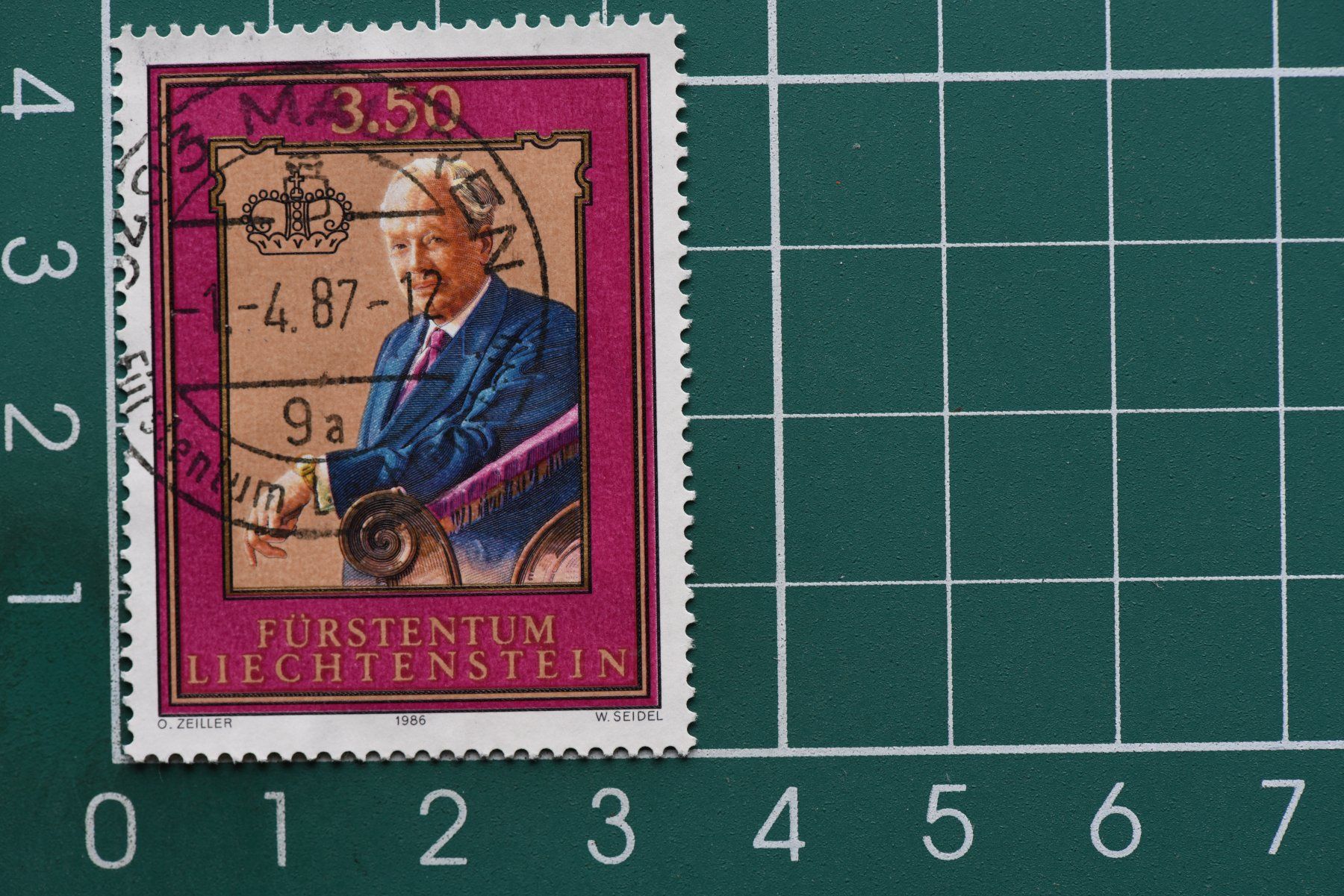 Tutti i francobolli: fürstentum lichtenstein 1986  /stamp – Usato da Laupen BE venduto da Gufi57