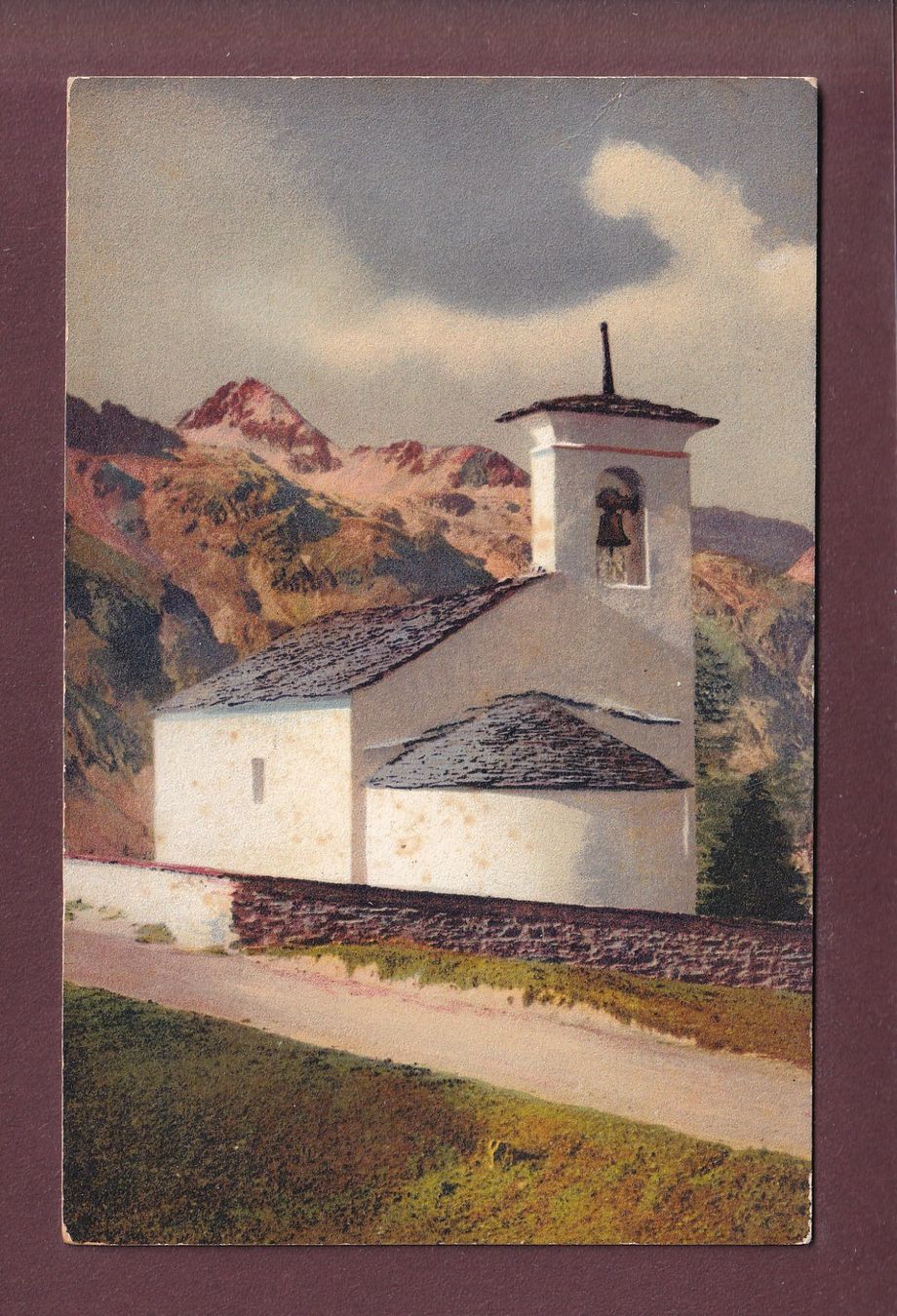 Ansichtskarten: Alte Bergkirche im FEXTAL - 1910 – Gebraucht aus Pully von nicecards