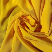 Seide Crêpe de Chinè 100% aus Italien 1.6x1.4m giallo