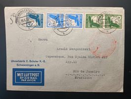 Graf Zeppelin Brief nach Rio de Janeiro 1938