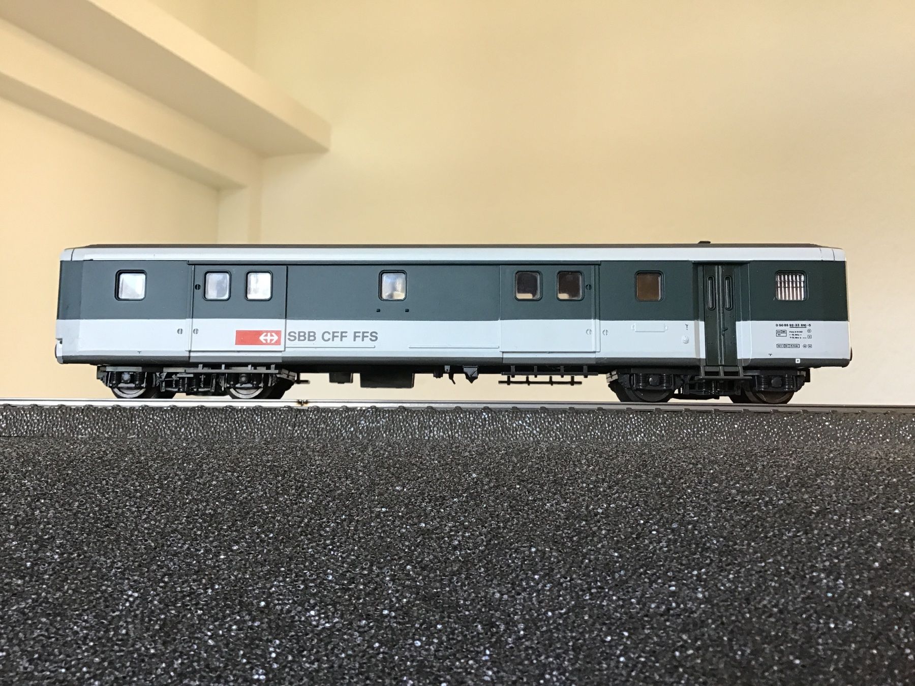 Roco Modelleisenbahnen: ROCO SBB POSTWAGEN H0 WECHSELSTROM – Gebraucht aus Männedorf von Modelle-aller-Art