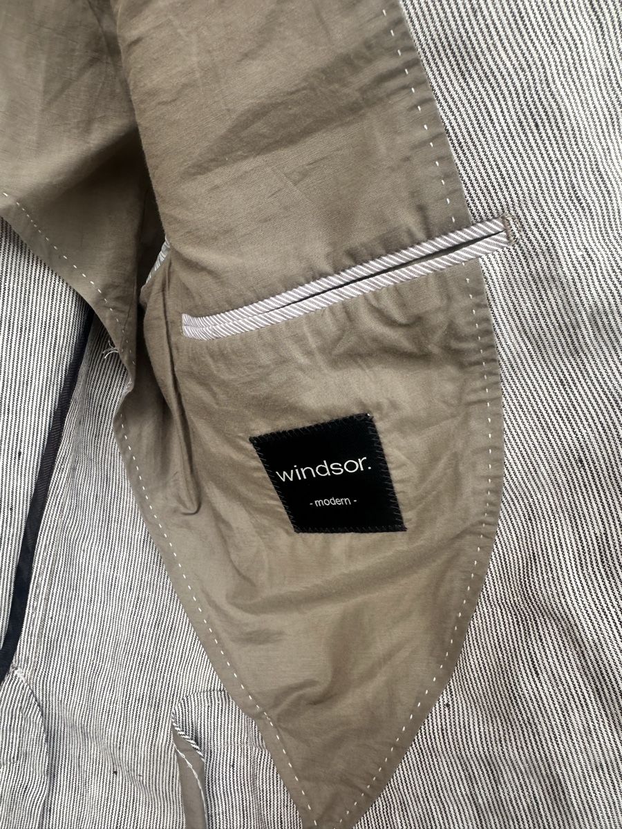 Windsor Vestes: Leinen Sommerblazer Gr. 50 Windsor. – D'occasion à Zürich par hannahbuettgen 2