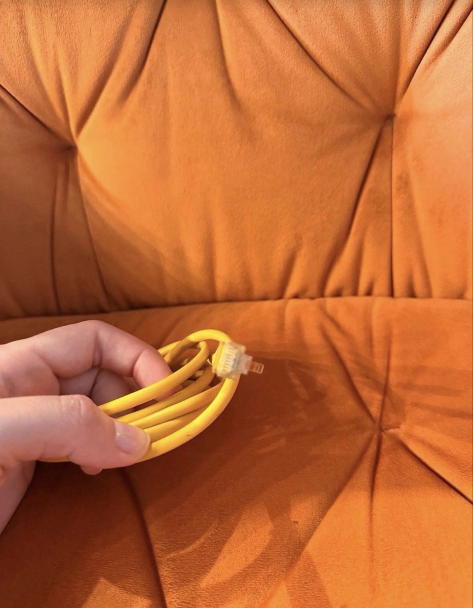Kabel: Netzwerkkabel in gelb – Gebraucht aus Balgach von ren_xy57 3