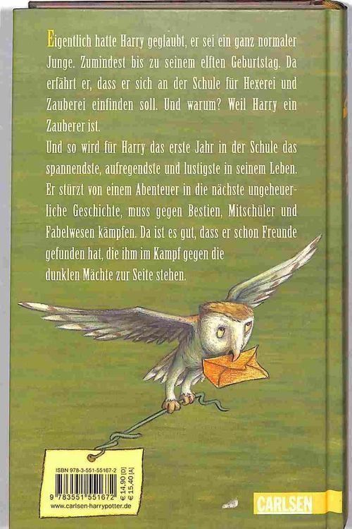 Libri: Harry Potter und der Stein der Weisen – Usato da Chur venduto da mojobox 1