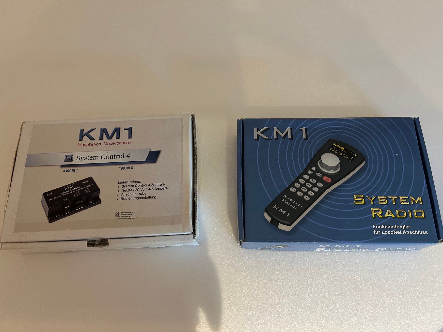 Modelleisenbahnen: KM1 System Control 4 und System Radio – Neu und originalverpackt aus Troistorrents von fredofalco