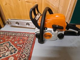 Stihl MS 170 Motorsäge mit Fräser –