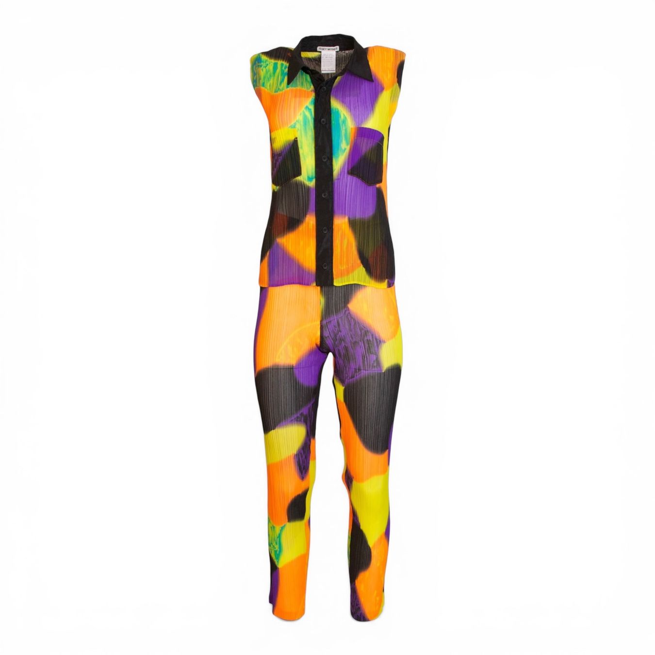 Issey Miyake Vestiti: Issey Miyake Plisséset multicolor Gr. M – Usato da Binningen venduto da Designerlabels 1
