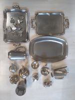 Lot de vaisselle en inox 