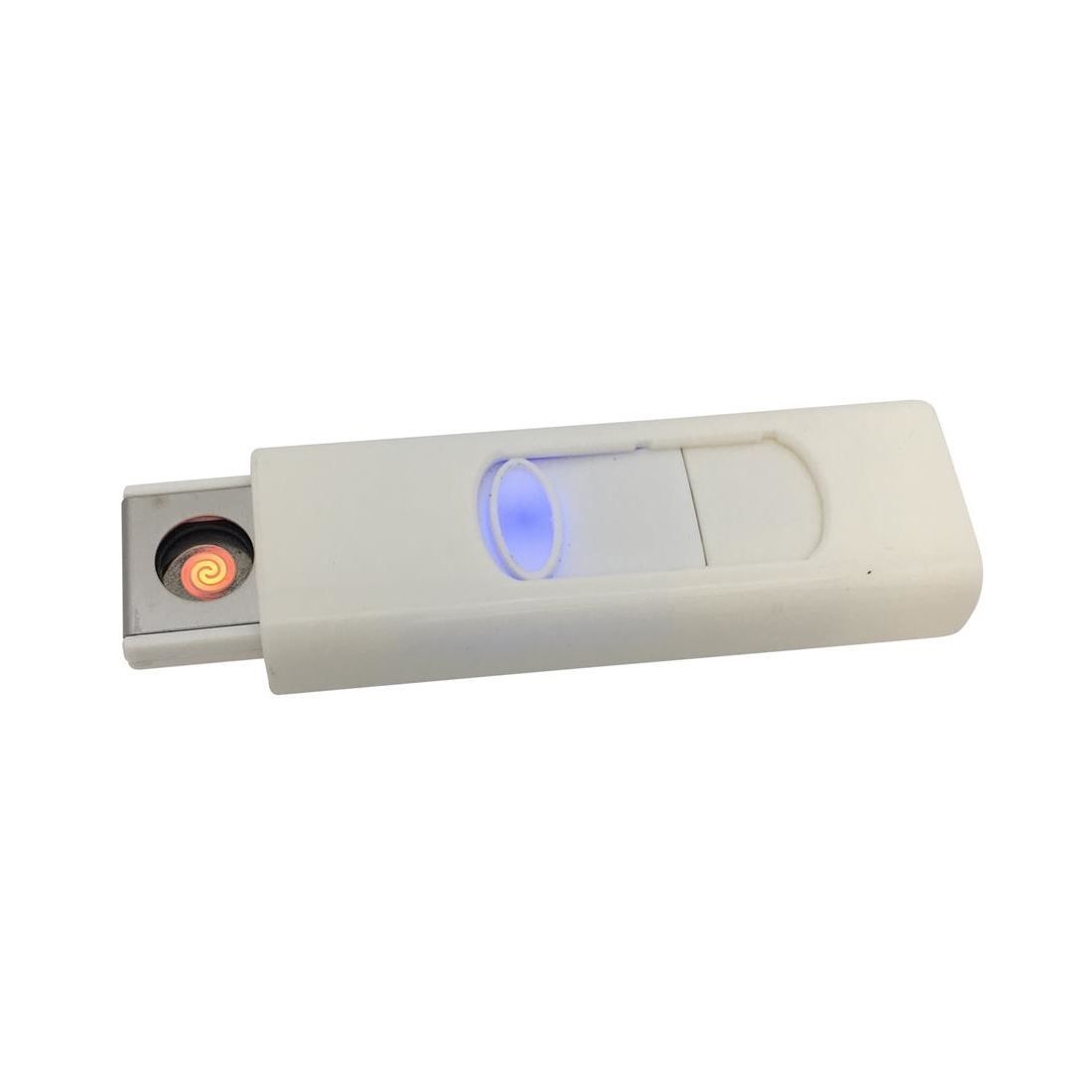 Accendini: Feuerzeug mit USB Stick aufladbar, weiss – Nuovo e nell'imballaggio originale da Wettingen venduto da Swala