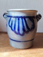Vintage Steingut  Schmalztopf 0,5Liter