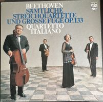 Beethoven – Quartette – Quartetto Italiano (Philips, 10 LP)