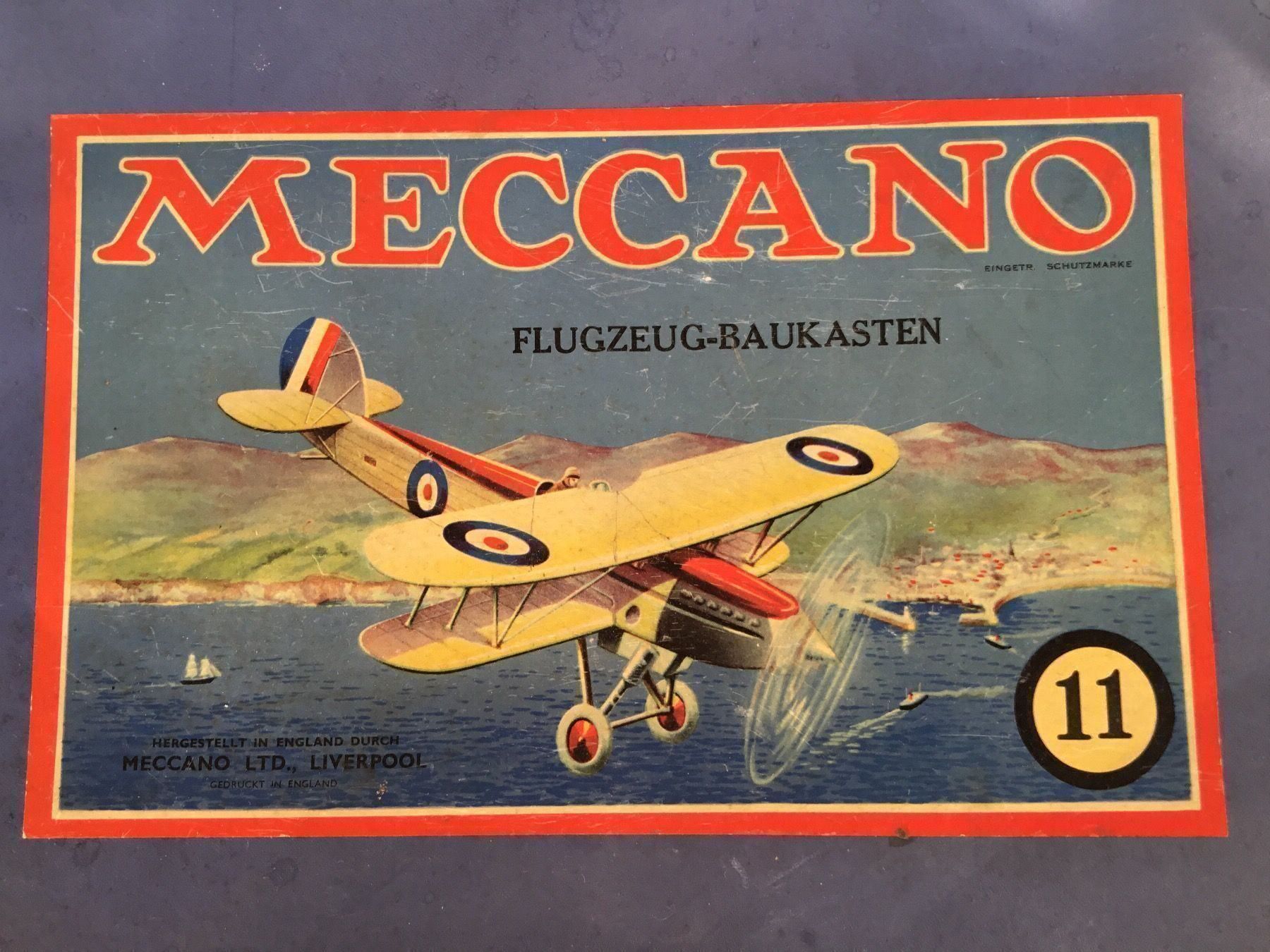 Meccano Baukästen: Antiker Meccano Flugzeug mit Baukasten – Gebraucht aus St. Gallen von chamilla 2