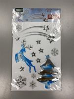 Weihnachtsdekoration 3D Sticker-Set