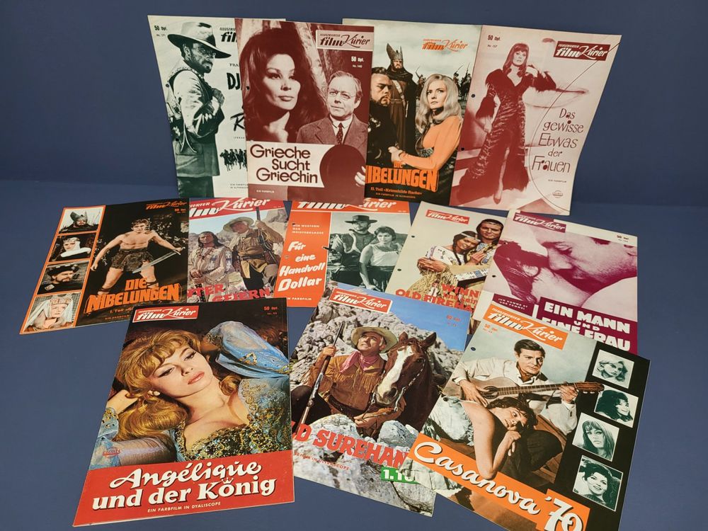 Lot von 12 illustrierter Film Kurier Kaufen auf Ricardo
