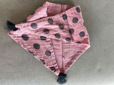 Zara Halstuch/Bandana, Rosa mit Punkten, Sommer Accessoire!