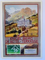 Plakat für Grand Hotel Terrasse Engelberg 1909 (Repro.)